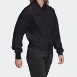 (WMNS) adidas Vrct Jk Woven Stitching Jacket Coat Black FK0975