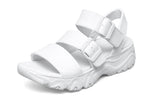 (WMNS) Skechers Cozy Lightweight Outdoor Sports Sandals White 111061-WHT