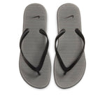 Nike Solarsoft Thong Black Gray Slippers 488160-090