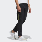 adidas neo Sw Lw 3s Tp Leisure Pocket Sports Stripe Trousers Men's Black H55286