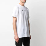 Off-White SS21 Spray-Print Cotton Men White OMAA027S21JER0080110