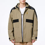 adidas Athleisure Casual Sports hooded Training Knit Jacket Khaki H40238