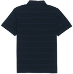 adidas Fi Stripe Polo Athleisure Casual Sports Short Sleeve Polo Shirt Black HE7433