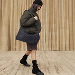 Fear of God Essentials SS23 Nylon Puffer Jacket 'Off-Black' FOG-SS23-030