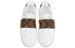 (WMNS) LOUIS VUITTON LV Frontrow Sports Shoes White/Brown 1A4G1R
