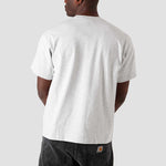 adidas x Pharrell Humanrace Small Logo T-Shirt 'Light Grey' HB8818