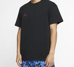 Nike ACG Small Logo Casual Short Sleeve Black / Purple Red BQ7343-013