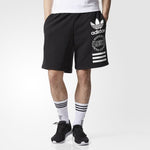adidas originals Logo Printing Athleisure Casual Sports Shorts Black BQ0927
