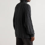 Fear of God Essentials SS22 Cable Knit Turtleneck 'Iron' FOG-SS22-009