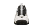 Skechers D Lites 1.0 Low Running Shoes White/Black 237156-WBK