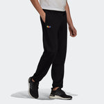 adidas Pant M Logo Casual Breathable Lacing Sports Black H61156