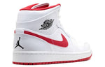 Air Jordan 1 Mid 'White Gym Red' 554724-101