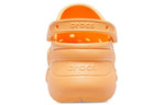 (WMNS) Crocs Classic Clog Retro Crocs Thick Sole Orange Small Whale Sandals 206302-801