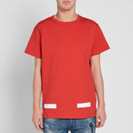Off-White Brushed Diagonal S/S T-Shirt OMAA002F161850102001