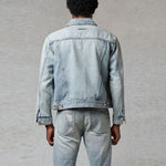 Fear of God Essentials FW20 Light Denim Trucker Jacket 'Indigo' FOG-FW20-363
