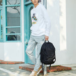 Converse Shoes Printing Fleece Lined White 10022937-A01
