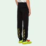 Off-White 2018-19FW Street Style Cotton Logo Pants OMCH020F19E300101060