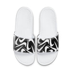 Nike Benassi JDI Print Slide 'White Black Swoosh' 631261-106