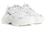 (WMNS) Balenciaga Triple S Sneaker 'All Over Logo - White' 524039W2FA19010