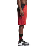 Men's Air Jordan Contrasting Colors Gradient Straight Sports Basketball Shorts Red 'Light Crimson Black' 800921-696