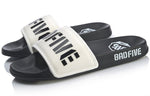 Li-Ning BD5 Slide Basketball Slippers 'White Black' ABTQ001-1