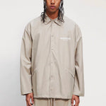 Fear of God Essentials FW20 Coach Jacket Moss 0202250500023245