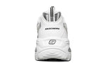 (WMNS) Skechers D'Lites 1.0 low Sneaker GS White/Black 149232-WBK