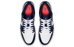 Air Jordan 1 Retro Low 'Obsidian Ember Glow' 553558-481