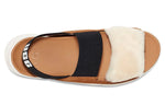 (WMNS) UGG other Sports sandals 'Chestnut Brown Black White' 1119771-CHE