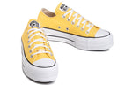 (WMNS) Converse Chuck Taylor All Star Lift OX 'Yellow White' 568627C