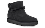 (WMNS) UGG Classic Mini Spill Seam Blvd Snow Boots Black 1108145-BLK