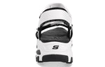 (WMNS) Skechers D'Lites Sandal GS Black/White 31514-WBK