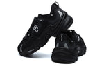 (WMNS) FILA FUSION Chunky Sneakers 'Black Silver' T12W141105FBK