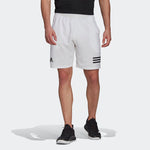 adidas Casual Stripe Solid Color Sports Shorts White GL5412