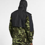 Nike Lab MMW Hooded Woven Top 'Camo Black' AR5611-010
