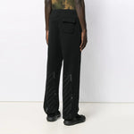 Off-White MENS Unfinished Track Pants Black OMCH020E19E300031091