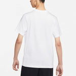 Nike Sportswear Splash Ink Alphabet Printing Sports Short Sleeve White DJ5361-100
