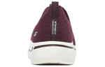 (WMNS) Skechers Go Walk Arch Fit 'Wine Red White' 124496-BURG