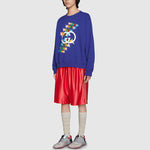 Gucci SS21 Rainbow Stars Crewneck 'Purple' 626990-XJDNK-4120
