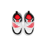 (TD) Air Jordan 1 Sky logo 'Black White Red' BQ7196-101