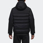 adidas neo Down Jkt Hooded Down Jacket Men's Black DM2197