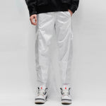 Nike Air Contrast Stitched Windproof Tie Woven Sweatpants For Men White DA0241-100