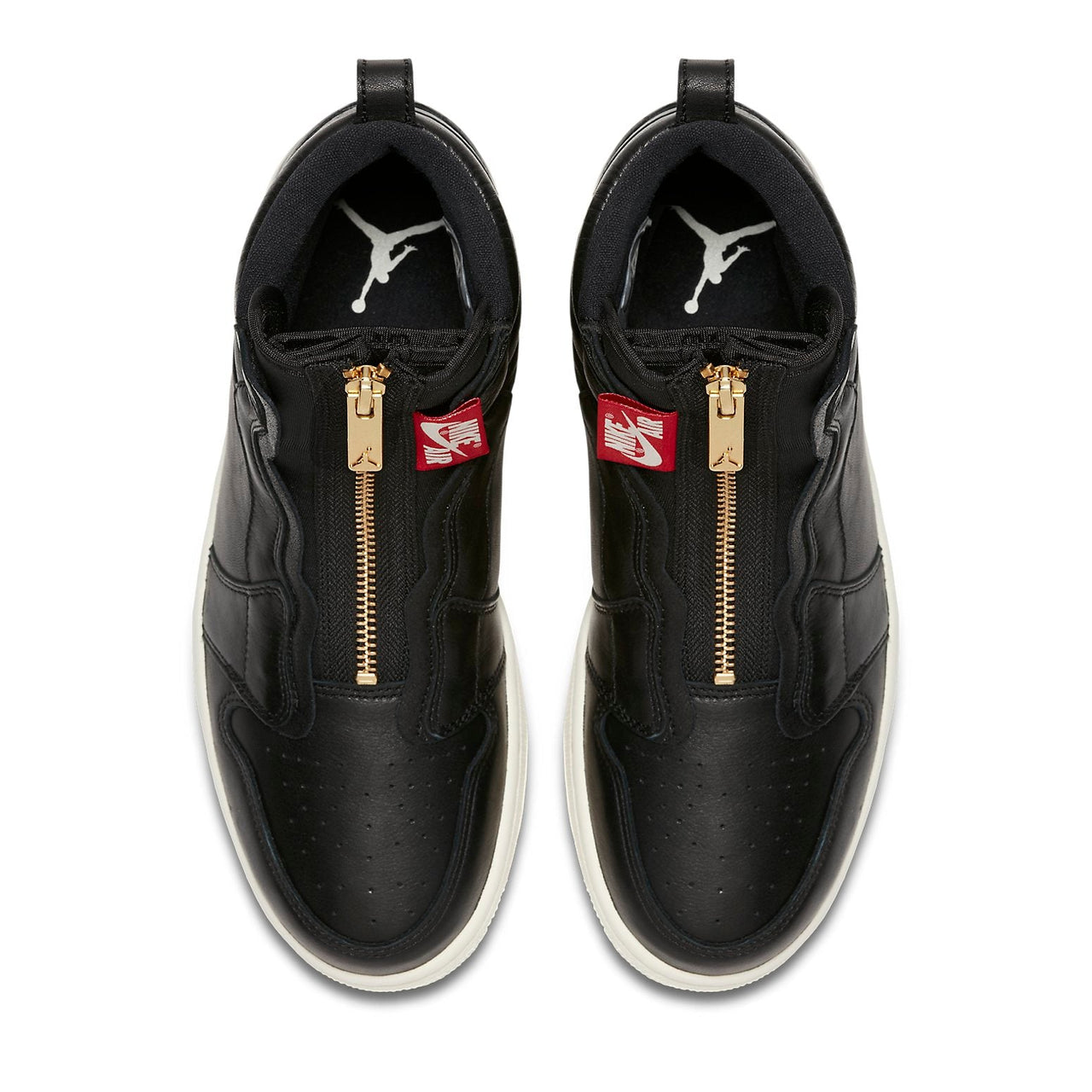 (WMNS) Air Jordan 1 Retro High Zip 'Black Sail' AQ3742-016