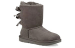 (GS) UGG Bailey Bow II Boot 'Grey' 1017394K-GREY