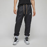 Men's Air Jordan Solid Color Logo Training Casual Bundle Feet Sports Pants/Trousers/Joggers Black DM1870-010