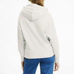 (WMNS) PUMA Classics Logo Printing Hoodie Grey 599197-05