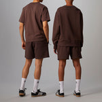 adidas x Pharrell Humanrace Small Logo Shorts 'Brown' HJ7066