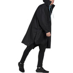 Men's adidas Logo Solid Color Hooded Jacket Windbreaker Black HG2075