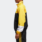 Men's adidas originals Blocked Warm Up Yellow Black Colorblock 'Black Bold Gold' DV3118