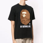 A Bathing Ape Ape Head Tee' Black Brown' BAPE-SS18-040